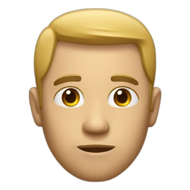 men thinking sticker