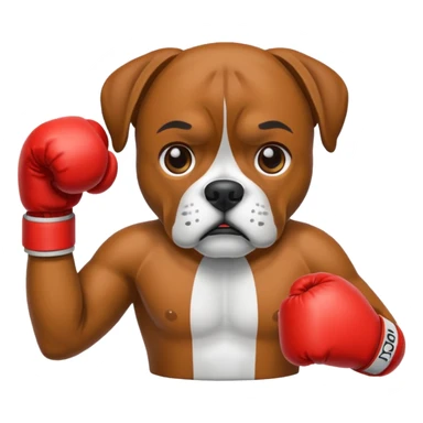 boxer  sticker