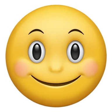 A smily face doing uhm sticker