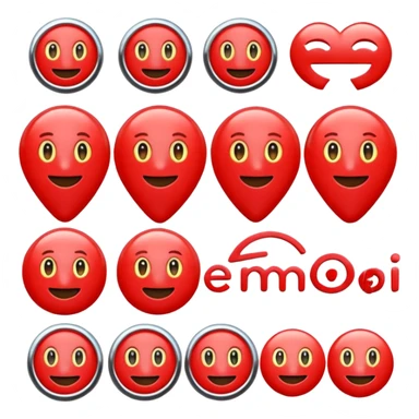 make me an emoji that looks like the E from etsy no background high def sticker