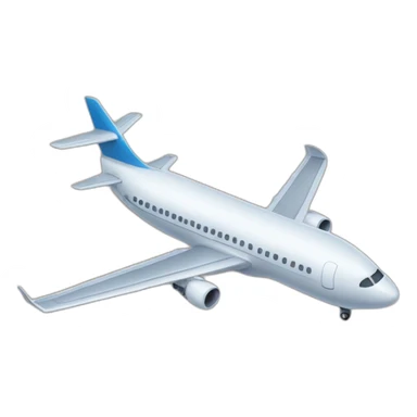 Avion et une tour sticker