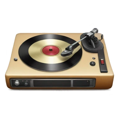 record player  sticker