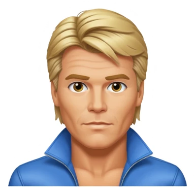 Dieter Bohlen, 80er Jahre, vokuhila sticker