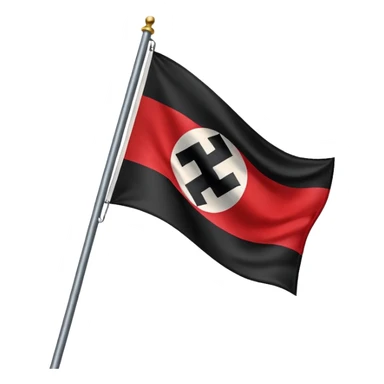Nazi Germany flag sticker