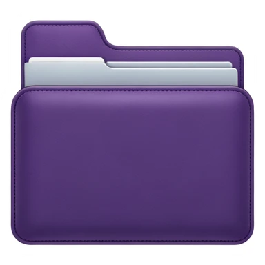 dark purple folder sticker