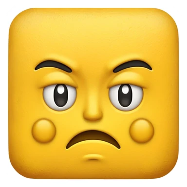 annoyed emoji sticker