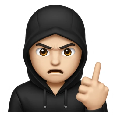 Robbery emoji sticker