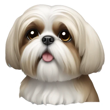 Shih tzu dog sticker