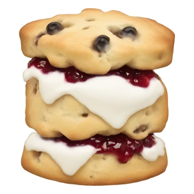 English scone sticker