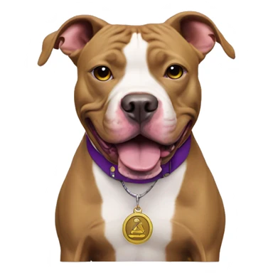 omega psi phi pit bull  sticker