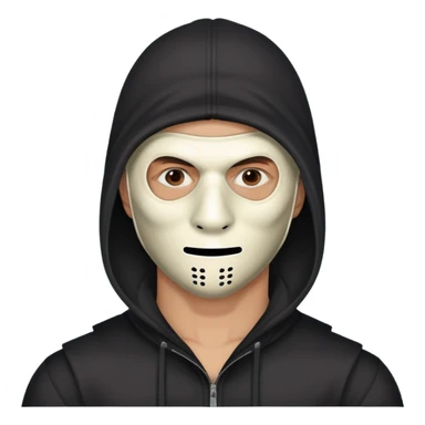 Robbery man emoji sticker