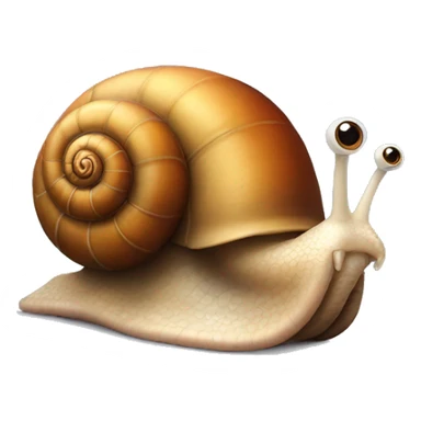 Patiently waiting snail sticker