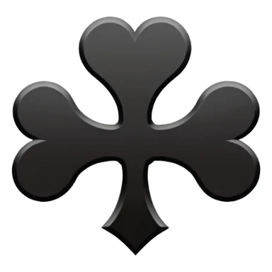 black clover, emoji profil, logo sticker