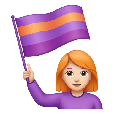 lesbian flag sticker