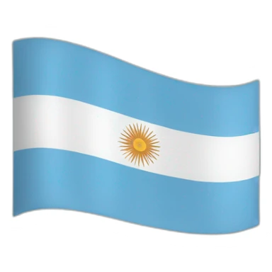 argentina flag sticker