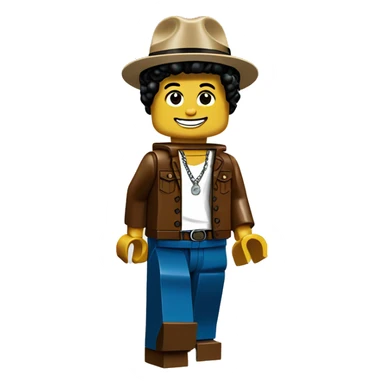 BRUNO MARS lego full body sticker