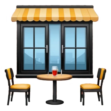 restaurant por fuera sticker