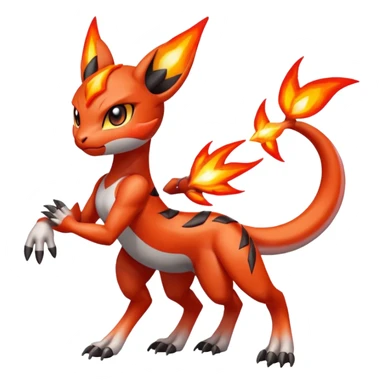 Meloetta-Guilmon-Pokémon-Fakémon-fusion-hybrid-creature sticker