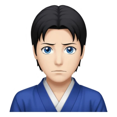 aizen from bleach anime sticker