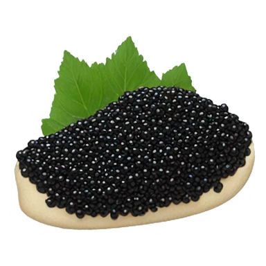 Black caviar  sticker