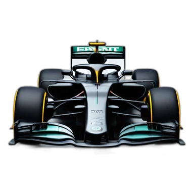 F1 w11 car black New generetion sticker