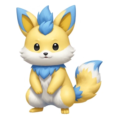 Minun-Pachirisu-fusion, full body sticker