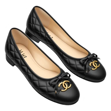 Chanel ballet flats  sticker