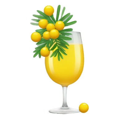 mimosa sticker