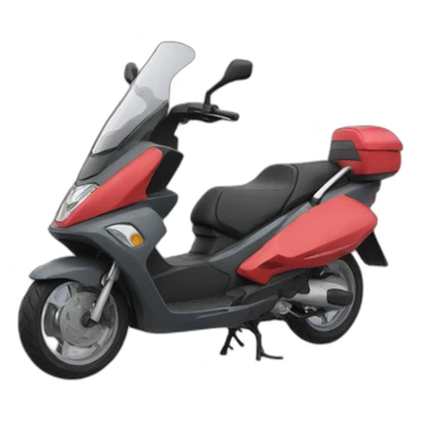 anime-moped-side-view sticker