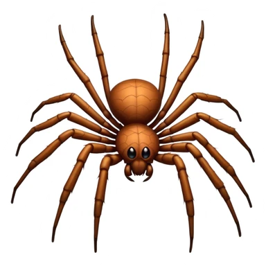 Make a spider crawling sticker