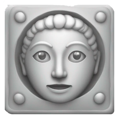 Jain cast symbol sticker