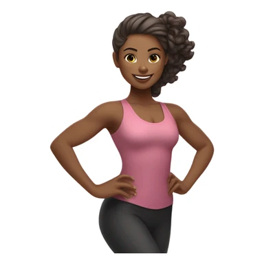 Pilates princess sticker