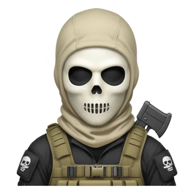 Call of duty deki ghost sticker