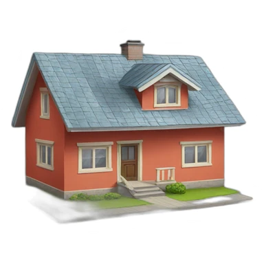 House in urss sticker