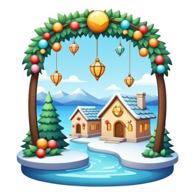 aesthetic-scenery-Decorations sticker