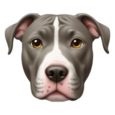 blue nose pitbull sticker