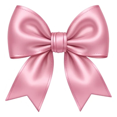 Baby Pink bow  sticker