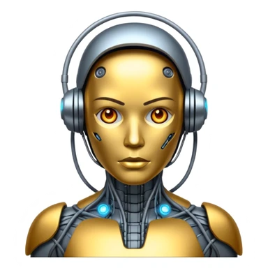cyborg sticker