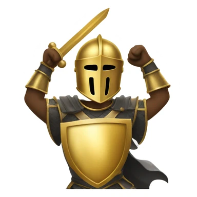 Golden Knight victory sticker