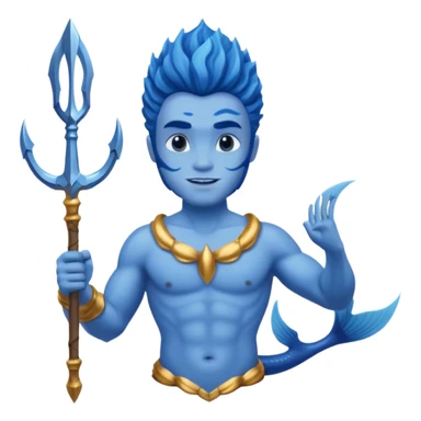 Merman sticker