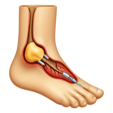 diabetic foot sticker