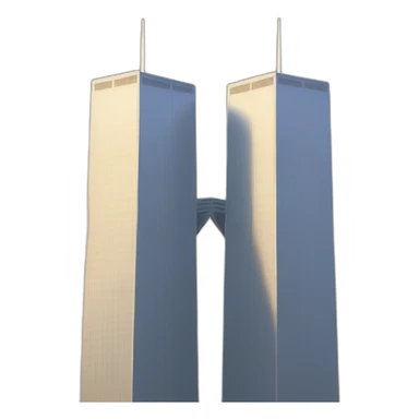 The twin towers sticker