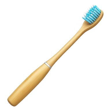 Bamboo toothbrush sticker