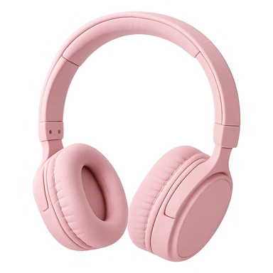 pink headphones sticker