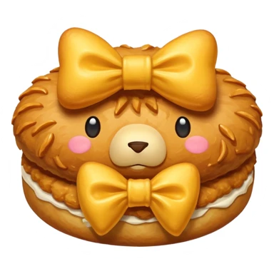 Nuggets with a bow sticker