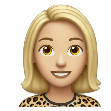 white-woman-in-leopard sticker