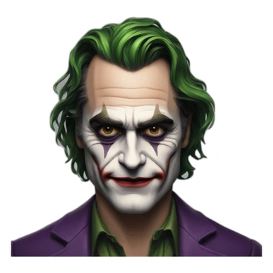 Joaquin Phoenix joker sticker