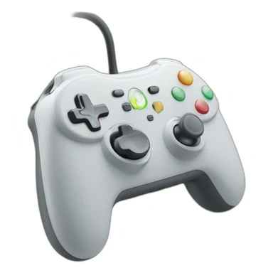 a gaming joystick just for me from apple sticker