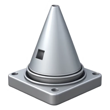 Cone pontoon sticker