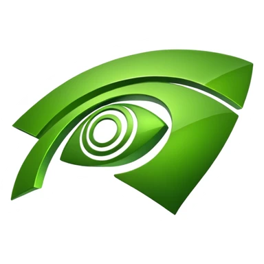 nvidia corporation logo sticker